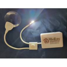 ViviLux Super Bright Flexible Craft Light - Velcro with 3x Optical Grade Magnifier